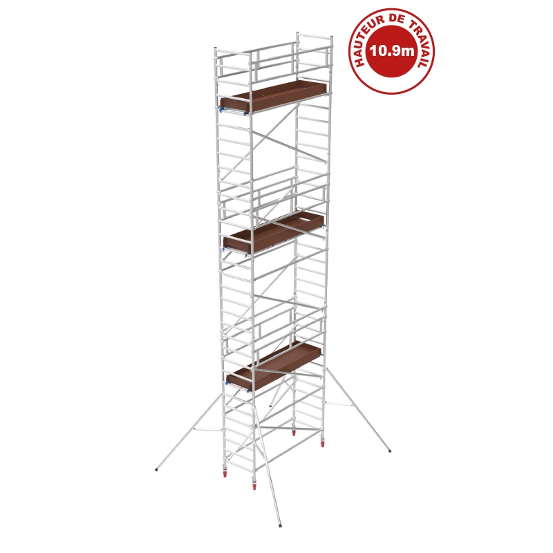 Échafaudage Aluminium Alutower SI 11 Plateforme 0.87×1.80m Échafaudage Aluminium Alutower SI 11 Plateforme 0.87x1.80m