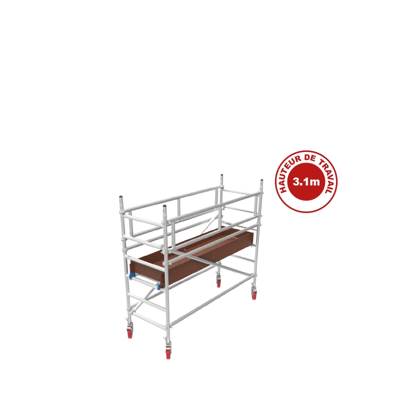 Échafaudage Aluminium Alutower SI 3 PLATEFORME 0.87×1.80m Échafaudage Aluminium Alutower SI 3 PLATEFORME 0.87x1.80m