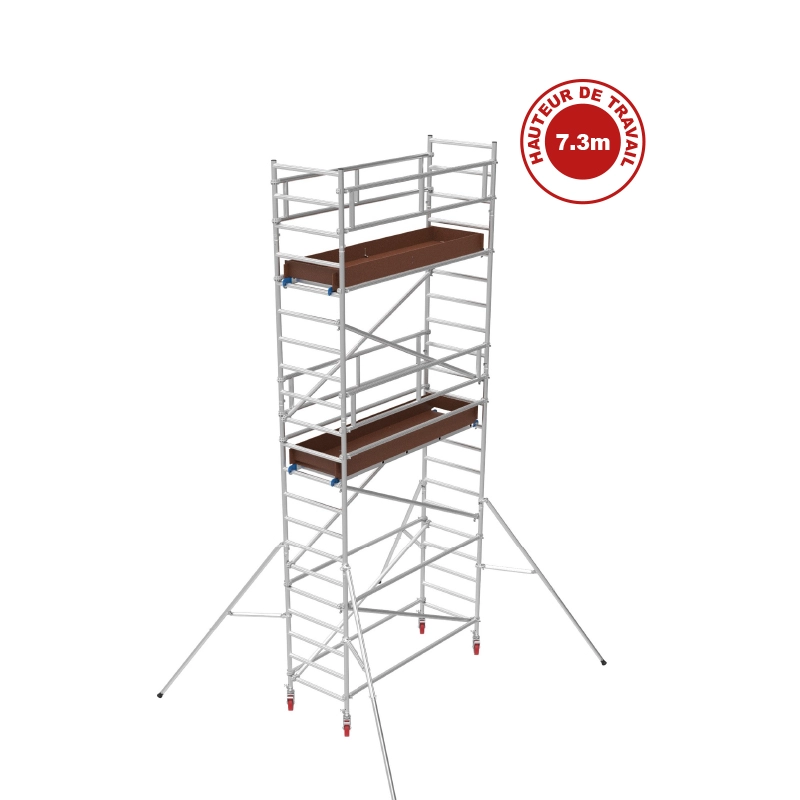 Échafaudage Aluminium Alutower SI 7 Plateforme 0,87×1,80m Échafaudage Aluminium Alutower SI 7 Plateforme 0,87x1,80m