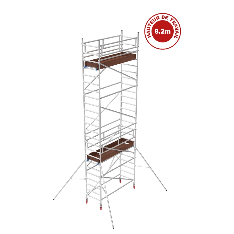 Échafaudage Aluminium Alutower SI 8 Plateforme 0.87×2.40m Échafaudage Aluminium Alutower SI 8 Plateforme 0.87x2.40m