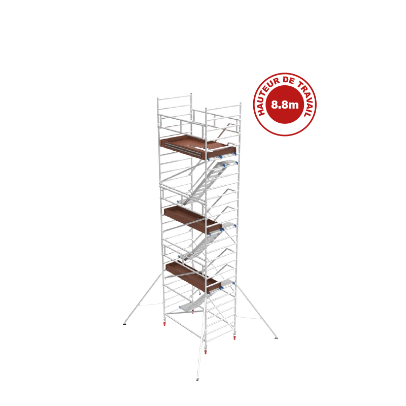 Échafaudage Aluminium Alutower RI 9 Échafaudage Aluminium Alutower RI 9