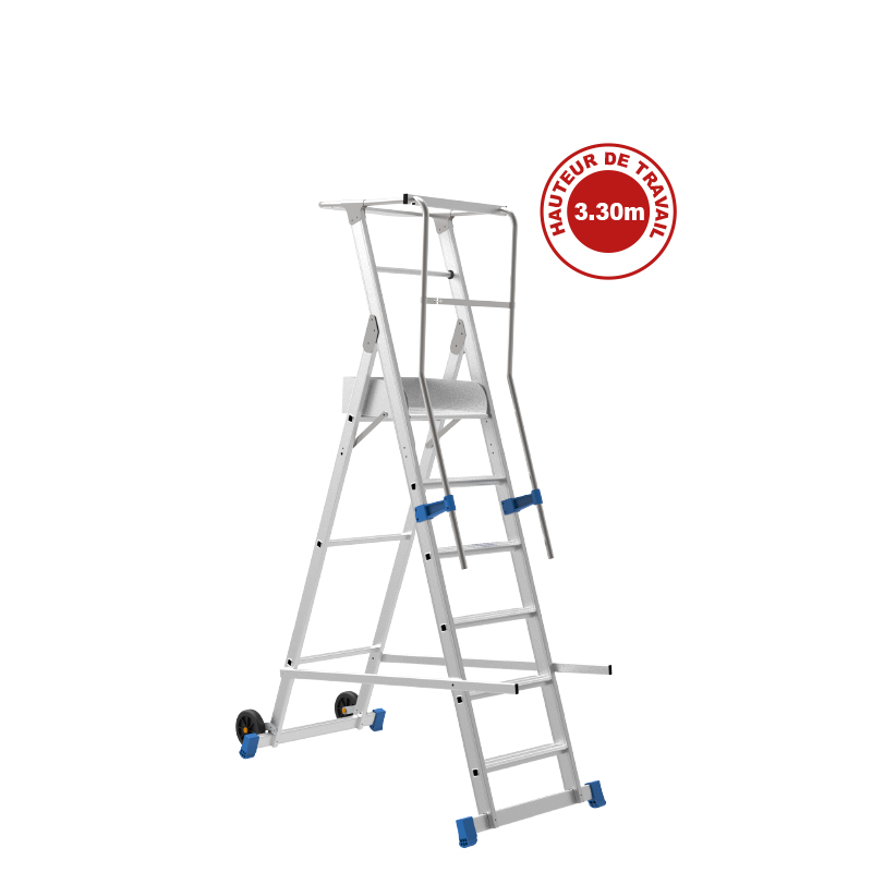 Échelle Plateforme Aluminium CASFOR 5 Échelle Plateforme Aluminium CASFOR 5