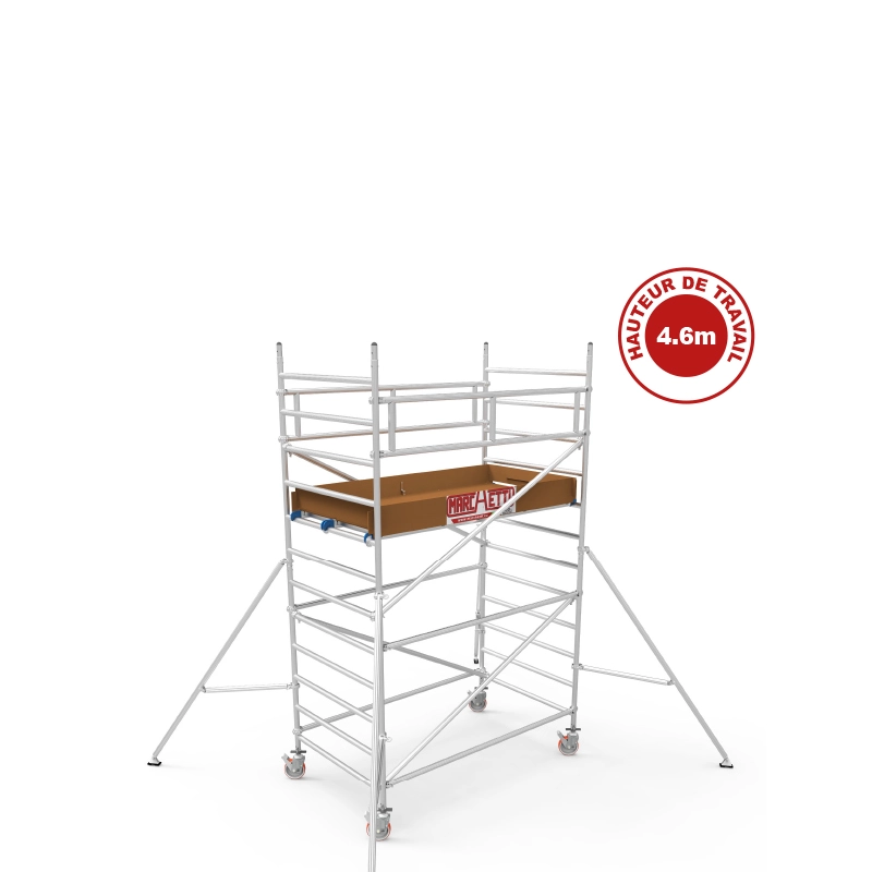 Échafaudage Aluminium Alutower SI 4 Plateforme 1.40×1.80m Échafaudage Aluminium Alutower SI 4 Plateforme 1.40x1.80m