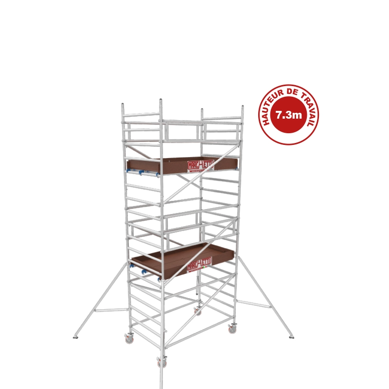 Échafaudage Aluminium Alutower SI 7 Plateforme 1.40×1.80m Échafaudage Aluminium Alutower SI 7 Plateforme 1.40x1.80m