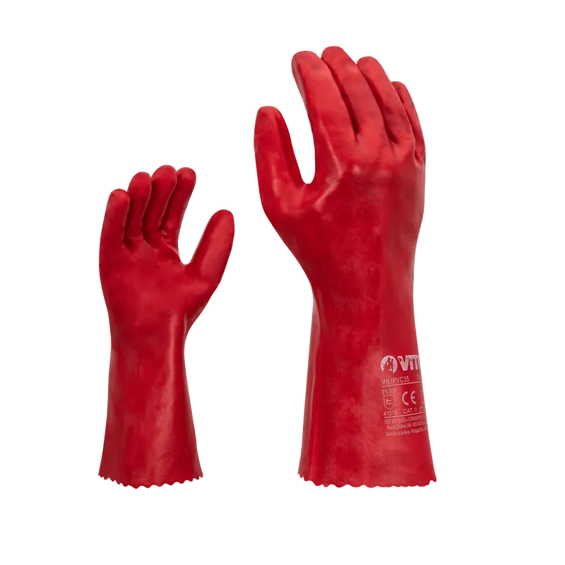 GANT INDUSTRIEL ENDUITE DE PVC 35CM | VILIPVC35 GANT INDUSTRIEL ENDUITE DE PVC 35CM | VILIPVC35