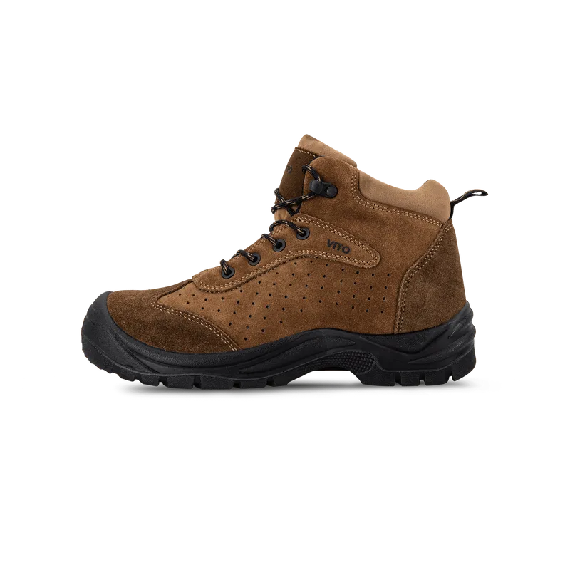 CHAUSSURE DE SÉCURITÉ HAUTE EN CUIR SUÉDÉ OXIS S1P CHAUSSURE DE SÉCURITÉ HAUTE EN CUIR SUÉDÉ OXIS S1P