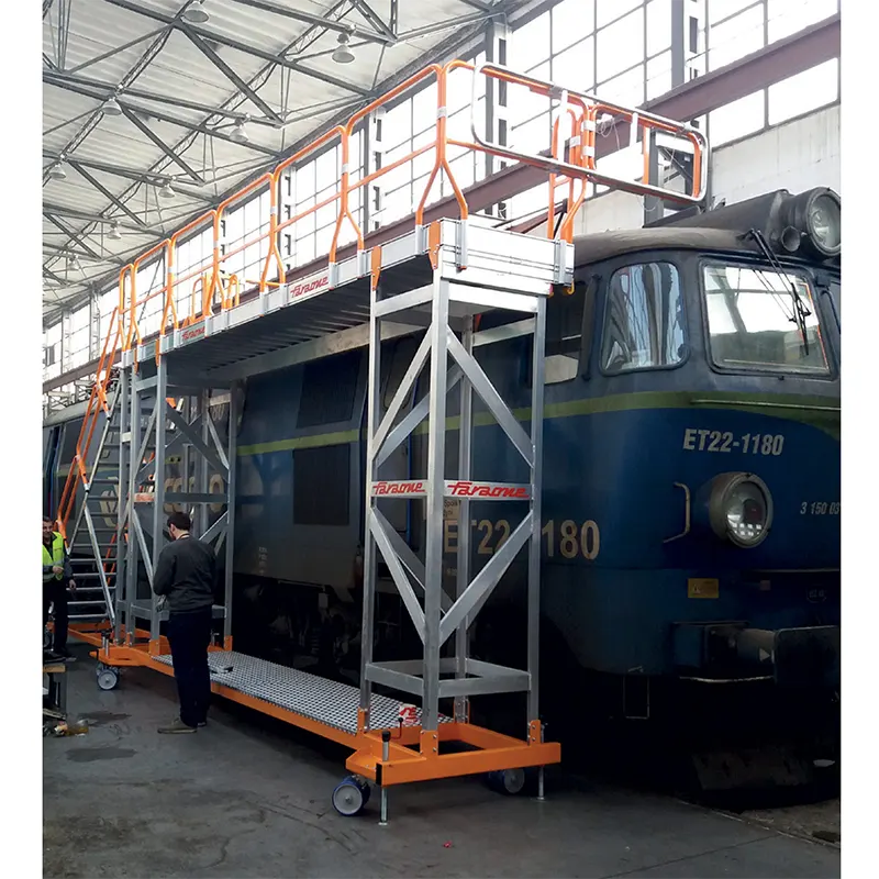 Plateforme de maintenance de véhicules ferroviaires / bus | 36.75.18 Plateforme de maintenance de véhicules ferroviaires / bus | 36.75.18
