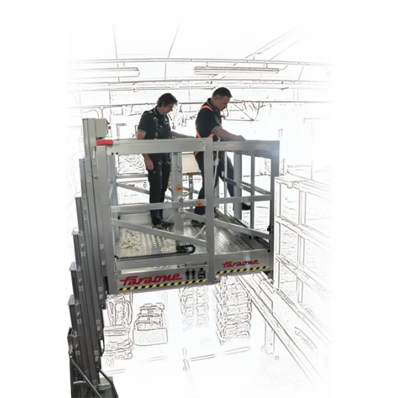 PLATEFORME DEBARQUEMENT EN ALTITUDE 6m PLATEFORME DEBARQUEMENT EN ALTITUDE 6m